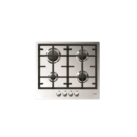 CPH 604 G X--Fulgor Hob CPH 604 G X Gas, Number of burners/cooking zones 4, Rotary knobs, Stainless steel