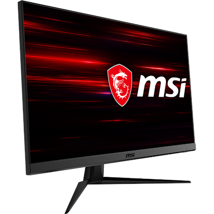 Optix G271--MSI Gaming Monitor Optix G271 27 ", IPS, FHD, 1920 x 1080 pixels, 16:9, 1 ms, 250 cd/m², Black, HDMI ports quantity 2, Adaptive sync 144HZ, Anti-Flicker technology.