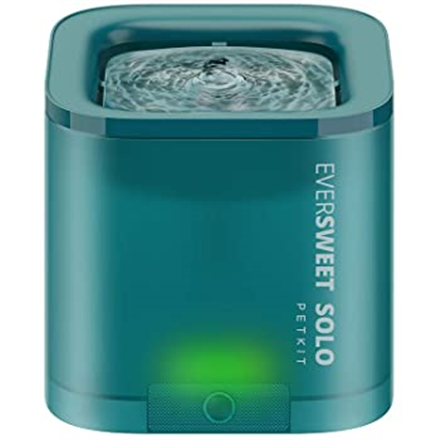 CT-W1 Green--PETKIT Smart Pet Drinking Fountain Eversweet Solo Capacity 1.8 L, Material ABS, Filtering, Green