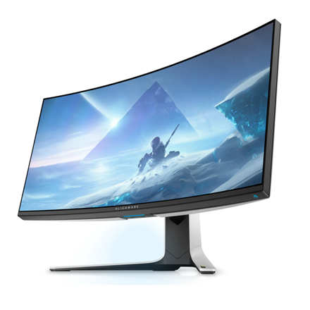 210-AXQM--Dell Alienware Curved Gaming Monitor AW3821DW 38 ", IPS, WQHD+, 1 ms, 450 cd/m², Silver