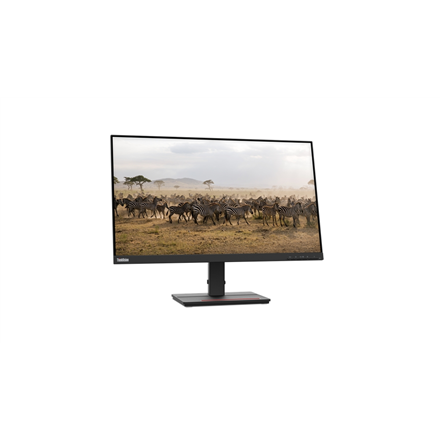 62AFKAT2EU--Lenovo ThinkVision S27e-20 27 27 ", IPS, FHD, 16:9, 4 ms, 250 cd/m², Black, 1x Audio, 1920 x 1080, 1 x VGA, 60 Hz, HDMI ports quantity 1 x HDMI