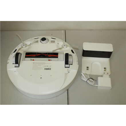 SKV4136GLSO--SALE OUT. Xiaomi Mi Robot Vacuum-Mop Essential White Xiaomi Vacuum Cleaner Mop Essential Wet&amp;Dry, Operating time (max) 90 min, Lithium Ion, 2500 mAh, Dust capacity 0.6 L, White, Battery warranty 1 month(s), USED, REFURBISHED, DIRTY, MISSING C