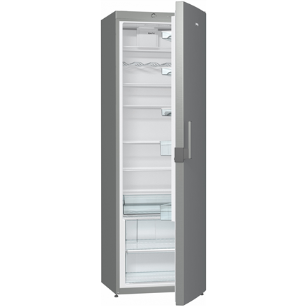 R6191DX--Gorenje Refrigerator R6191DX Energy efficiency class F, Free standing, Larder, Height 185 cm, Fridge net capacity 368 L, 38 dB, Grey
