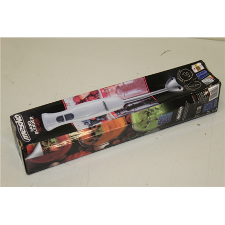 MS 4619SO--SALE OUT. Mesko MS 4619 Hand Blender, 300 W, 2 speed, White Mesko Blender MS 4619 Hand Blender, 300 W, Number of speeds 2, White, DAMAGED PACKAGING