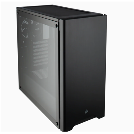 CC-9011132-WW--Corsair Computer Case 275R Side window, Black, ATX, Power supply included No