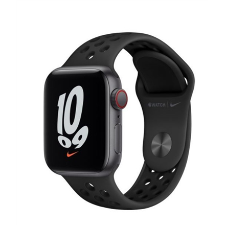 MKT73UL/A--Apple Watch Nike SE GPS + Cellular MKT73UL/A	 44mm, LTPO OLED, Touchscreen, Heart rate monitor, Waterproof, Bluetooth, Wi-Fi, Space Grey, Black