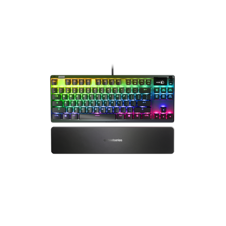 64758--SteelSeries APEX 7 TKL, Gaming keyboard, RGB LED light, US, Blue, Wired