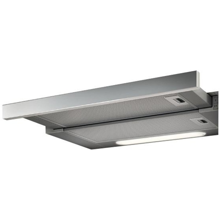  LUX GRIX/A/60--Elica Hood ELITE 14 LUX GRIX/A/60	 Built-under, Energy efficiency class D, Width 60 cm, 336 m³/h, Mechanical, Stainless steel, LED
