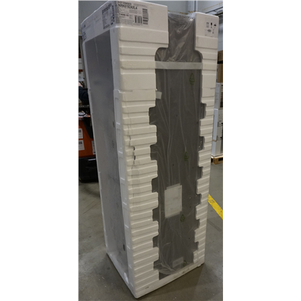 NRK6192AXL4SO--SALE OUT.  Gorenje Refrigerator NRK6192AXL4 Energy efficiency class E, Free standing, Combi, Height 185 cm, No Frost system, Fridge net capacity 204 L, Freezer net capacity 96 L, Display, 38 dB, Stainless Steel, DAMAGED PACKAGING, SMALL DENTS ON BACK