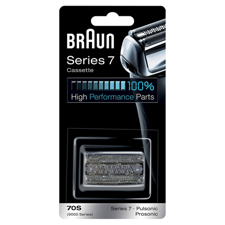 Kombipack 70S--Braun Multi Silver BLS Shaver cassette - Replacement Pack 70S Warranty 24 month(s)