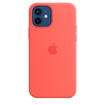 MHL03ZM/A--Apple iPhone 12/12 Pro Silicone Case with MagSafe Pink Citrus
