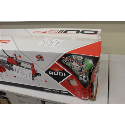 54975SO--SALE OUT. RUBI 54975 ELECTRIC TILE CUTTER 230V 50HZ, DU-200 EVO 850 Rubi Electric Tile Cutter 54975  DU-200 EVO 850 DAMAGED PACKAGING, Electric Tile Cutter