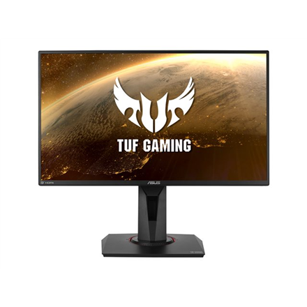 90LM0450-B02370--Asus TUF Gaming VG258QM 25 ", TN, FHD, 1920 x 1080 pixels, 16:9, 0.5 ms, 400 cd/m², Black, HDMI ports quantity 2 x HDMI 2.0