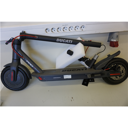 DU-MO-210001SO--SALE OUT. Ducati Electric Scooter Pro-I, Black Ducati branded Electric Scooter PRO-I, 350 W, 8.5 ", 25 km/h, USED AS DEMO, SCRATCHED, 23 month(s), Black