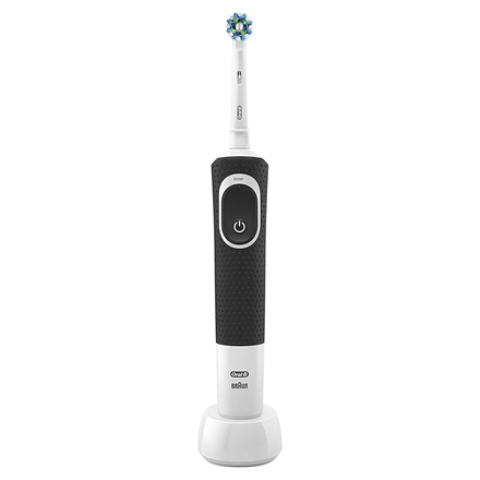 D100 Vitality Cross Action Black--Oral-B Electric Toothbrush  Vitality D100 Rechargeable, For adults, Number of brush heads included 1, Number of teeth brushing modes 1, Black