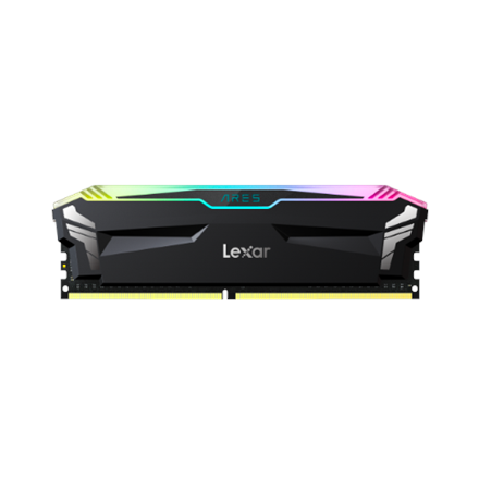 LD4EU008G-R4000GDLA--Lexar ARES RGB with Heatsink 16 GB, DDR4, 4000 MHz, PC/server, Registered No, ECC No, Black, 2x8 GB