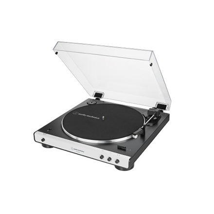 AT-LP60XBTWH--Audio Technica AT-LP60XBTWH Fully Automatic Belt-Drive Stereo Turntable