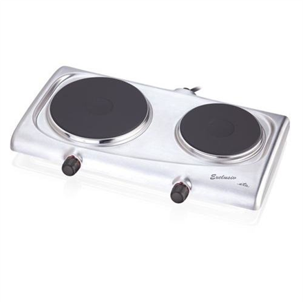 ETA311990010--ETA Hob ETA311990010 Number of burners/cooking zones 2, Mechanical control, Inox, Electric
