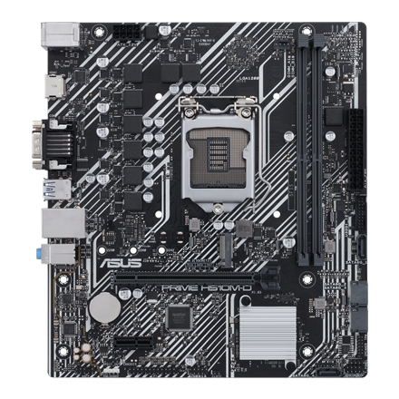 90MB17M0-M0EAY0--Asus PRIME H510M-D Processor family Intel, Processor socket LGA1200, DDR4 DIMM, Memory slots 2, Supported hard disk drive interfaces 	SATA, M.2, Number of SATA connectors 4, Chipset  Intel B560, Micro ATX