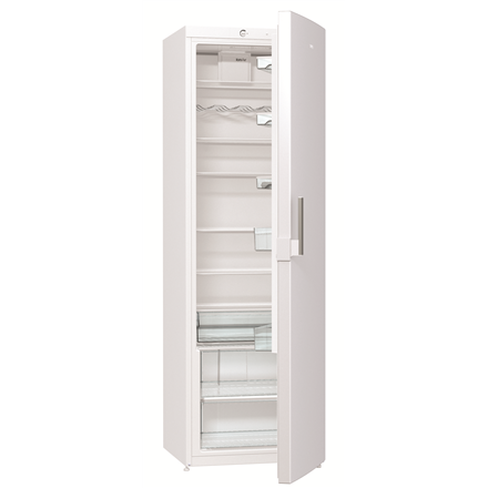 R6191DW--Gorenje Refrigerator R6191DW Energy efficiency class F, Free standing, Larder, Height 185 cm, Fridge net capacity 368 L, 38 dB, White