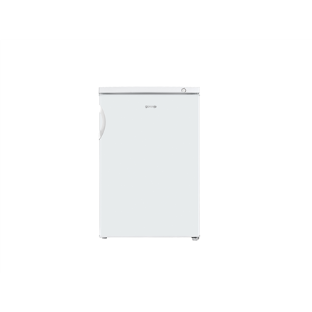 F492PW--Gorenje Freezer F492PW Energy efficiency class F, Upright, Free standing, Height 84.5 cm, Total net capacity 85 L, White