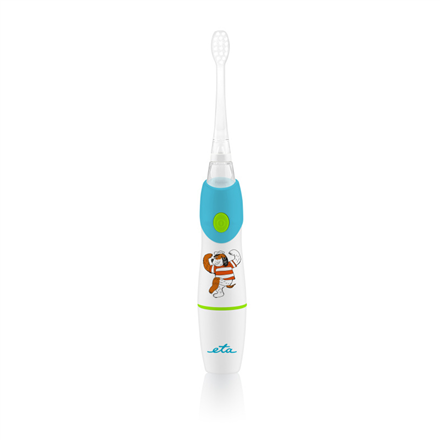 ETA071090000--ETA SONETIC Toothbrush  ETA071090000 Rechargeable, For kids, Number of brush heads included 2, Sonic technology, White/Light blue