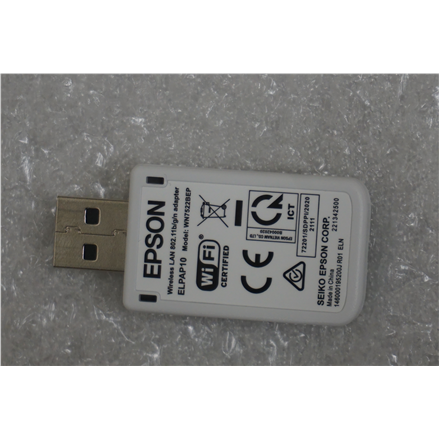 V12H731P01SO--SALE OUT. Epson Adapter - ELPAP10 Wireless LAN b/g/n Epson DEMO, MISSING MANUALS