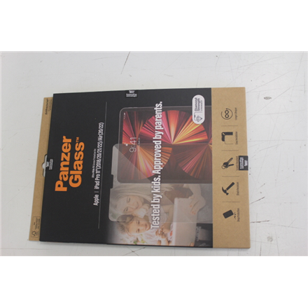 2655SO--SALE OUT. PanzerGlass Apple iPad Pro 11"(2018/20/21)/ iPad Air(2020) CF AB PanzerGlass Apple, iPad Pro 11"(2018/20/21)/ iPad Air(2020) CF AB, Tempered glass, Transparent, UNPACKED, Screen protector
