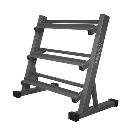 PRO-YLJ03-1--ProIron Steel Three-tier Dumbbell Rack