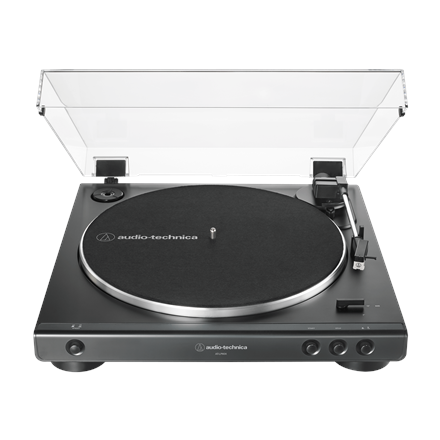 AT-LP60XBK--Audio Technica Fully Automatic Belt-Drive Turntable AT-LP60XBK